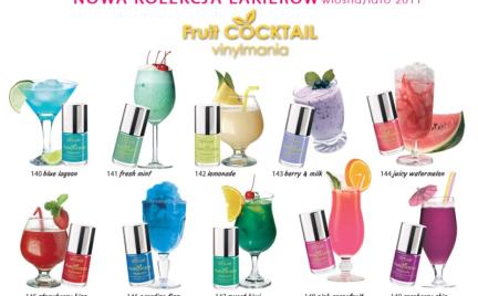 Trend koktajl na paznokciach - Virtual Fruit Cocktail Vinylmania