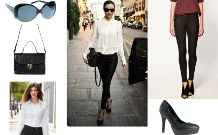 W stylu gwiazdy: w czerni i bieli jak Miranda Kerr