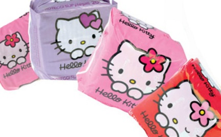 Hit czy kit: podpaski Hello Kitty