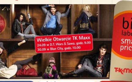 Otwarcie TK Maxx w warszawskim Blue City