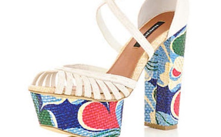Kwieciste buty w River Island