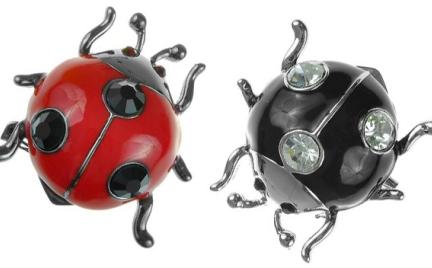 Broszka Ladybird
