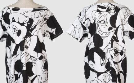 Alternatywna moda: świat Disneya na t-shircie De Castelbajaca