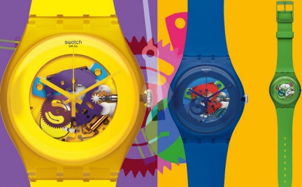 Kolory rodem z lat 70. i serce jak na dłoni - Swatch New Gent Lacquered