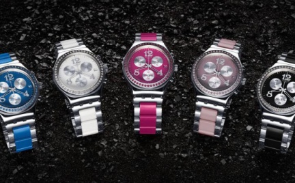 Błyskotliwy Swatch Irony Chrono Glance