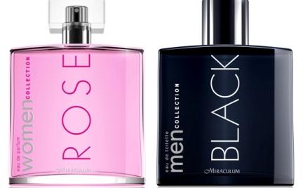 Unisex zapachy Miraculum Rose i Black