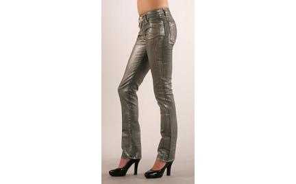 Srebrne jeansy Rich And Skinny