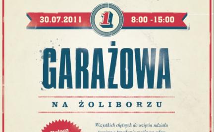 Wyprzedaż garażowa na warszawskim Żoliborzu