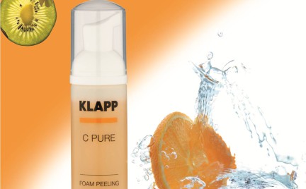 Produkt tygodnia: piling w piance z linii C Pure Klapp Cosmetics