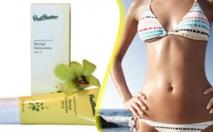 Opalaj się z herbal Sunscreen SPF 22 Paul Penders