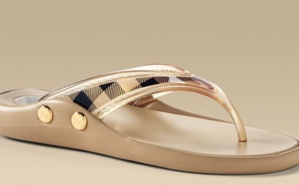 Plażowe klapki Burberry