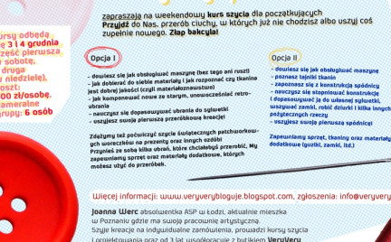 Warsztaty szycia