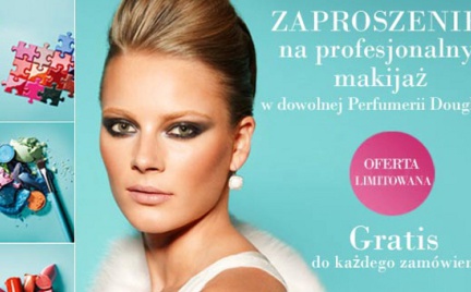 Promocja: profesjonalny makijaż w perfumerii Douglas gratis