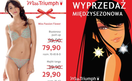 Promocja: wyprzedaż międzysezonowa Miss Triumph