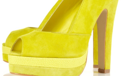 Cytrusowe czółenka TopShop