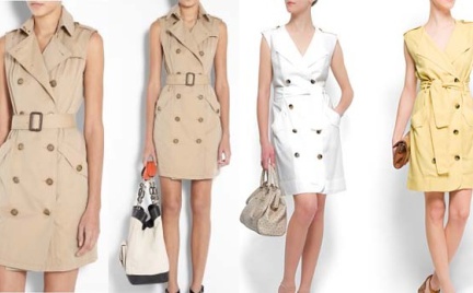 Drożej taniej: sukienki Burberry i Mango