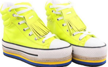 Hit czy kit: buty na wysokiej gumowej platformie