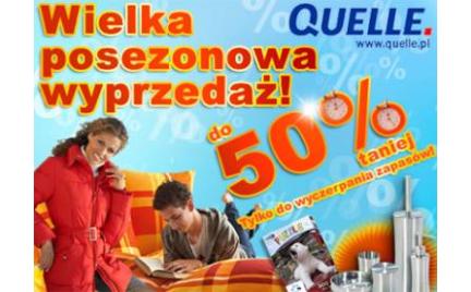 Wyprzedaż w Quelle