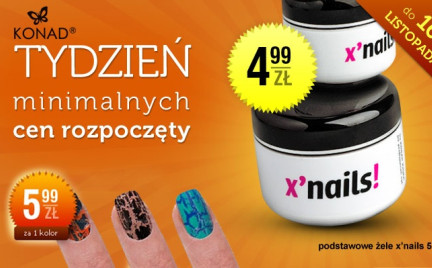 Promocja: tydzień minimalnych cen Konad