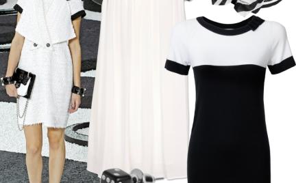 Moda z wybiegów: black amp; white