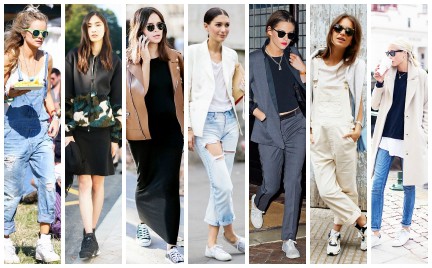 Sneakersy slipony trampki: tak it-girls noszą sportowe buty (GALERIA)