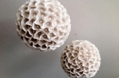 Zrób to sama DIY: papierowy żyrandol