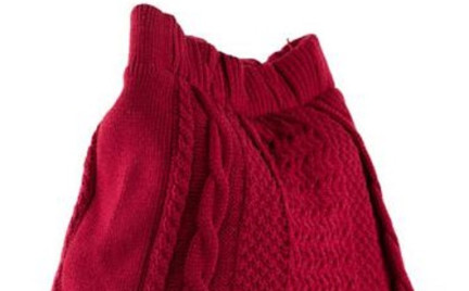 Pomysł na zimową stylizację: wełniana torebka Bershka