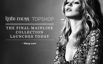 Kate Moss dla Topshop