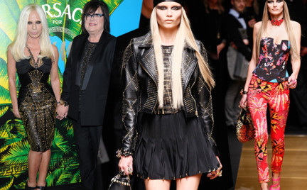 Pokaz kolekcji Versace dla H M