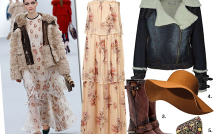 Moda z wybiegów: Modern Boho