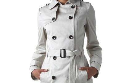 Trencz Promod w stylu Burberry