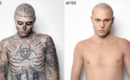 O tym się mówi: Dermablend Professional wyczyścił Zombie Boya