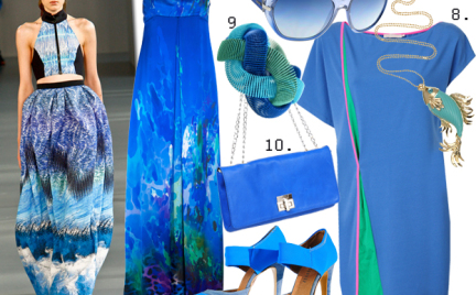 Moda z wybiegów: oceaniczna głębia
