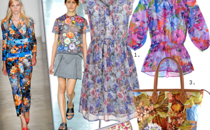 Moda z wybiegów: kwiatowa garderoba