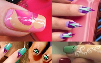 10 pomysłów na szalony manicure
