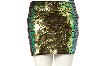 Cekinowe mini w Topshopie