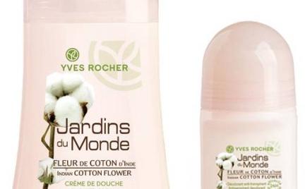 Kwiat bawełny z Indii Jardins du Monde Yves Rocher